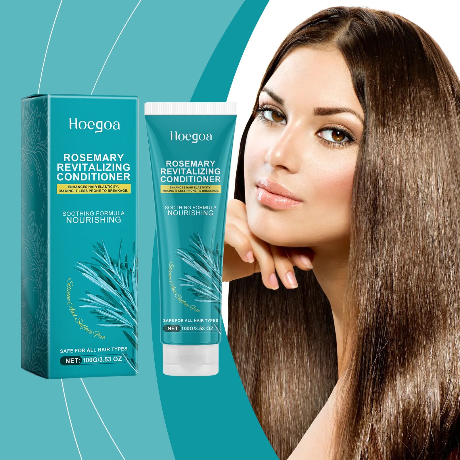 Hoegoa Rosemary Hair Mask – Deep Repair & Smoothing Cream Deep Conditioning Hair Mask Oasis Select