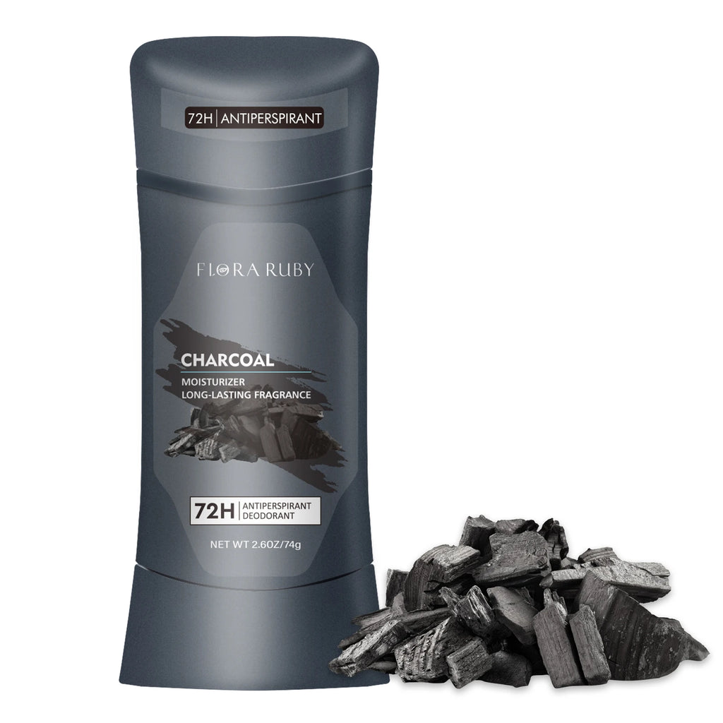 Men Deodorant Stick Anti Sweating Keep Drying Lasting Fragrance Remove Armpit Odor Underarm Refresh Sticks Antiperspirant 74g Oasis Select 01-charcoal