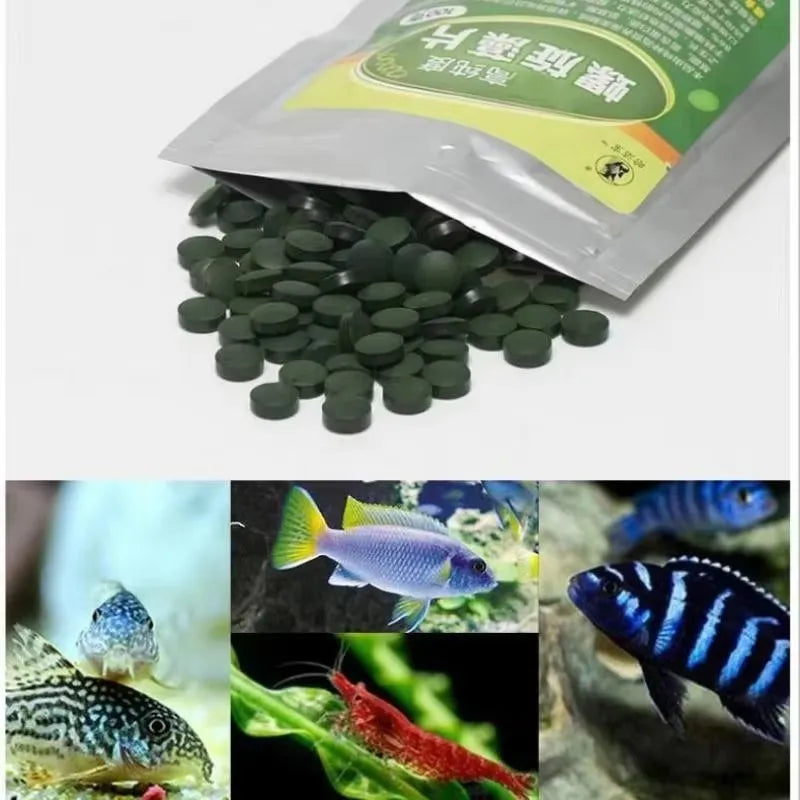 50/100/200/300pcs Aquarium Hot Sale Fish Food Small Fish Feed Small Goldfish Tropical Fish All Love To Eat Delicious Food Oasis Select