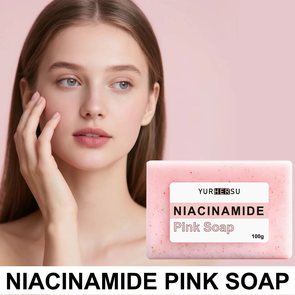 YURHERSU Niacinamide Brightening Soap – Dark Spot & Cleanse Brightening Soap Bar Oasis Select