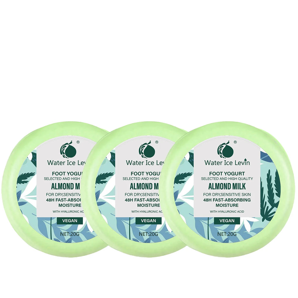 Ice Soothing Foot Care Cream, Menthol Cooling, Collagen Deep Moisturizing, Vitamin Antioxidant Oasis Select Dark Brown 20g