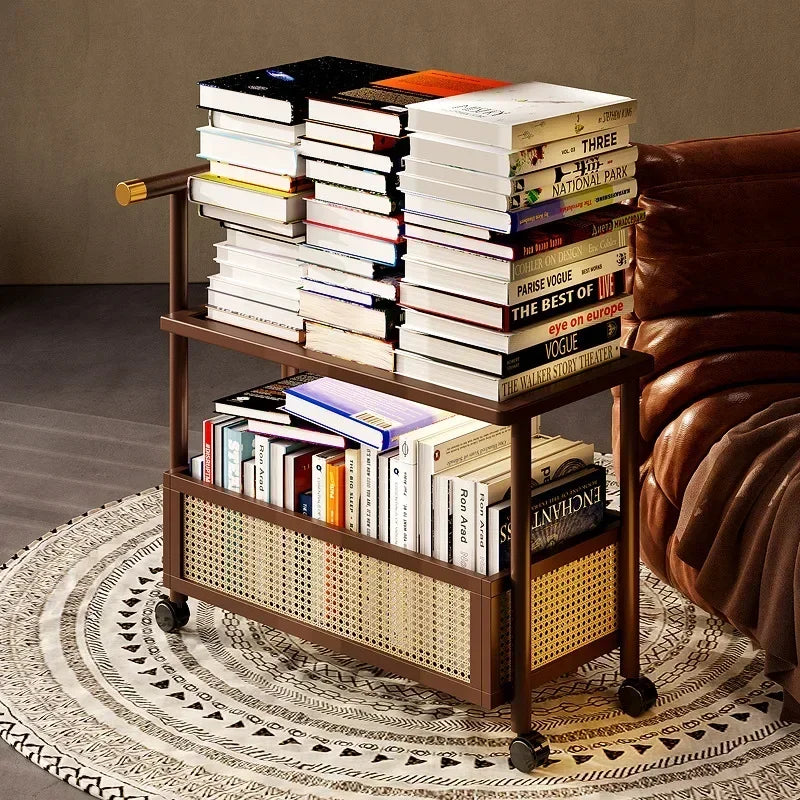 Side table living room small table sofa side cabinet removable small coffee table living room household side table side cabinet Oasis Select