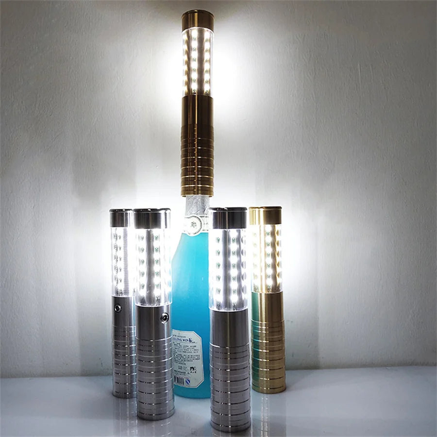 LED Strobe Baton Champagne Bottle Light for Bar & Party