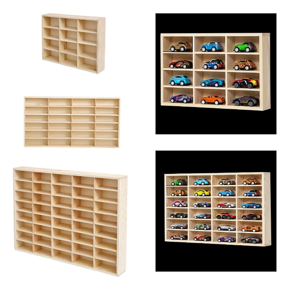 Wooden Storage Divider Box Display Box Multiuse Storage Organizer Showcase for Oasis Select