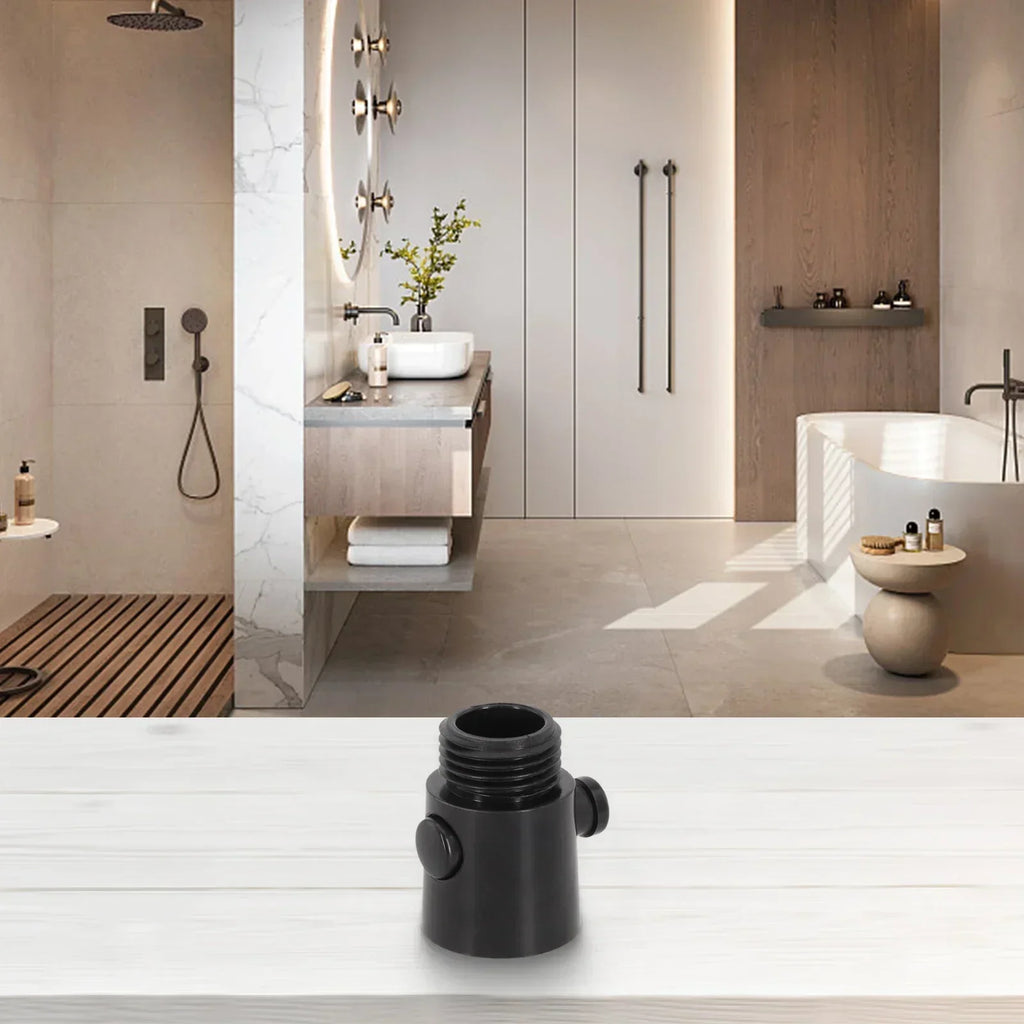 Bathroom Decor Kitchen Decor Shower Heads Button Pause Water Stop Valve Easy Button Switch Long-lasting Durability Oasis Select