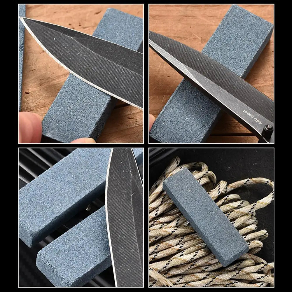 240 Grit Portable Pocket Whetstone Knife Sharpener – Kitchen & Outdoor