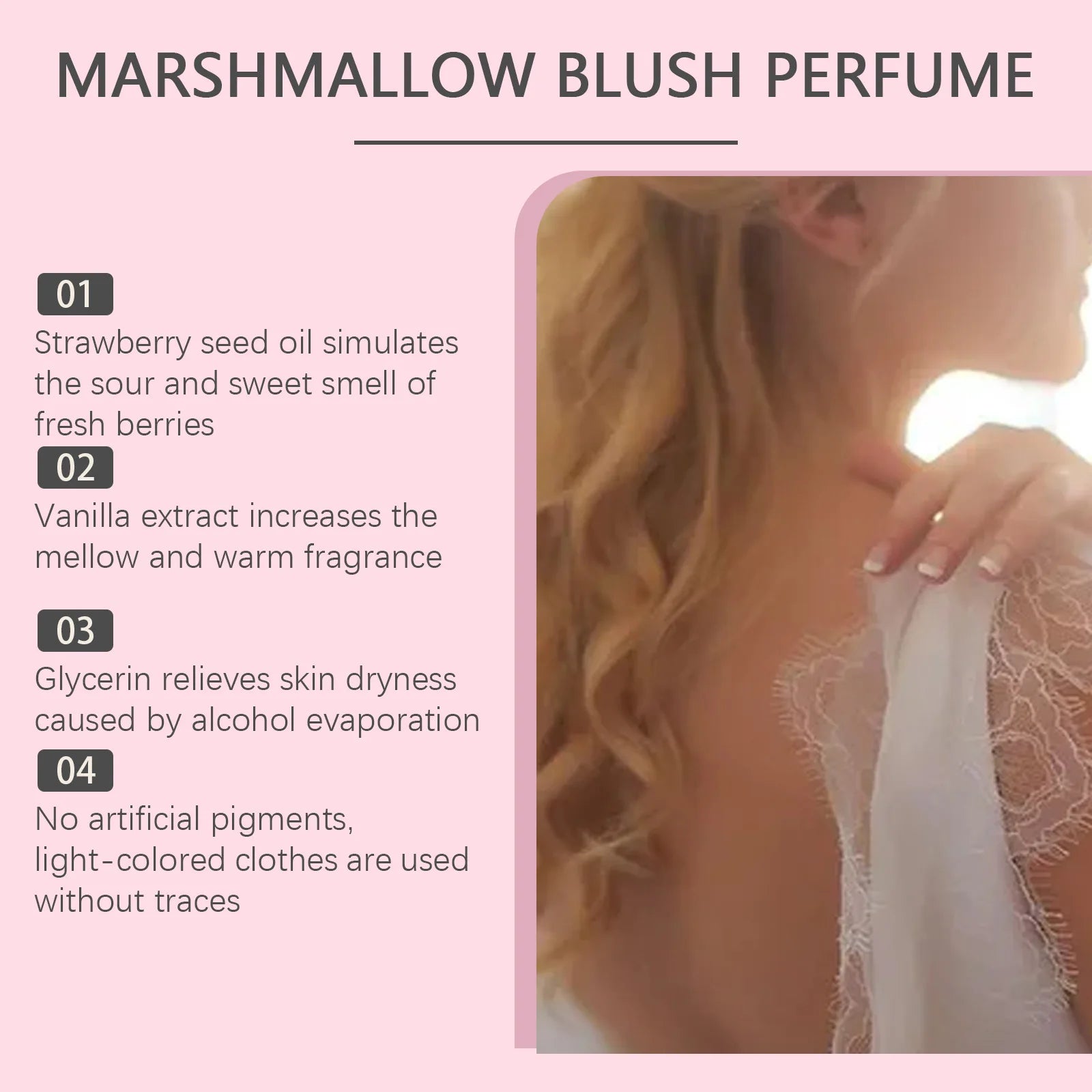 Strawberry Candy Perfume – Sweet Fruity Long-Lasting Scent 50ml Women's Perfume Spray Oasis Select