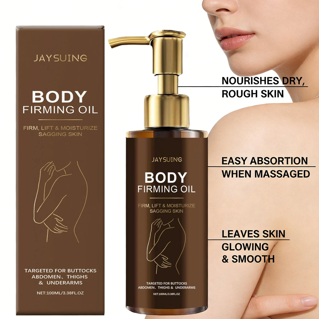 Body Firming Oil for Buttocks Abdomen Thighs Firming Lifting Skin Improve Sagging Reduce Dryness Brightening Smoothing Skin Care Oasis Select