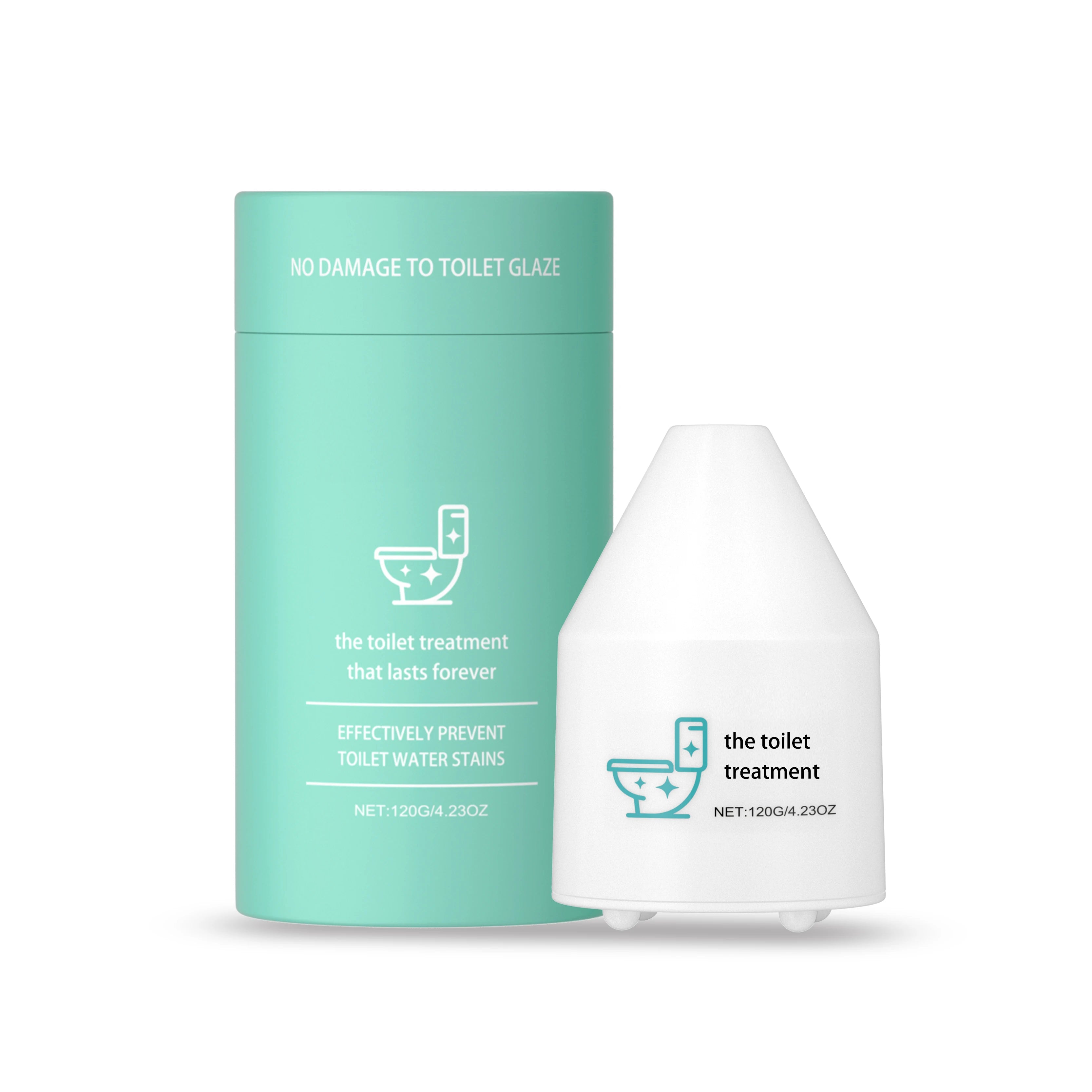 Toilet Cleaner Fresh Air Eliminate Odors Remove Dirt and Water Stains Odor Remover Toilet Bowl Cleaner Foam Release Type 120g Oasis Select 120g boxed