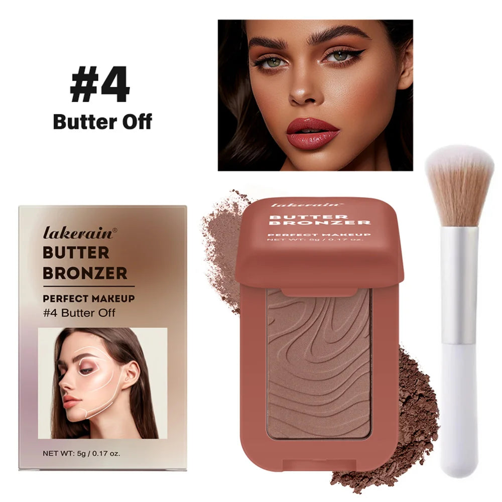 Buttermelt Bronzer Powder Palette – 8 Shades, Matte Finish Bronzer Powder Palette Oasis Select Color4