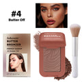 Buttermelt Bronzer Powder Palette – 8 Shades, Matte Finish Bronzer Powder Palette Oasis Select Color4