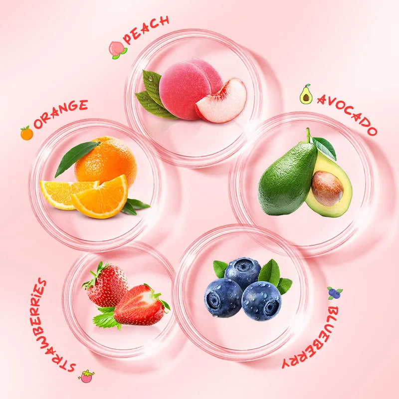 Fruit Ice Cream Hand Cream Set 5-Pack | Hydrating Moisturizer