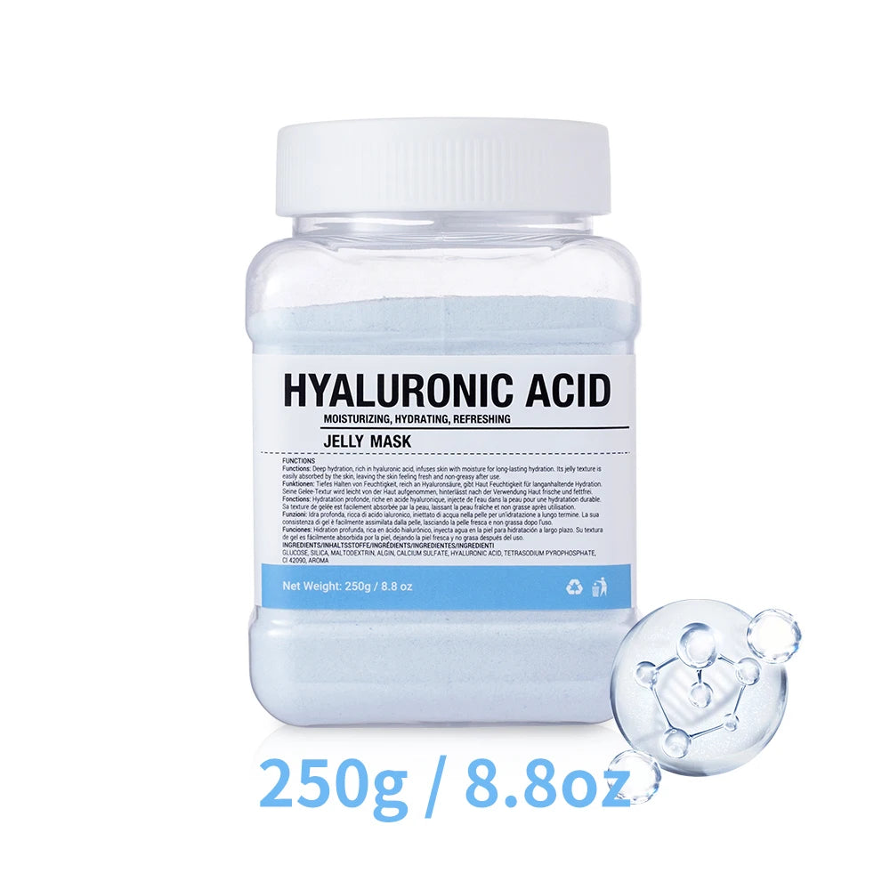 Rose Collagen Hyaluronic Acid Jelly Peel-Off Face Mask Powder Peel-Off Face Mask Oasis Select Hyaluronic Acid