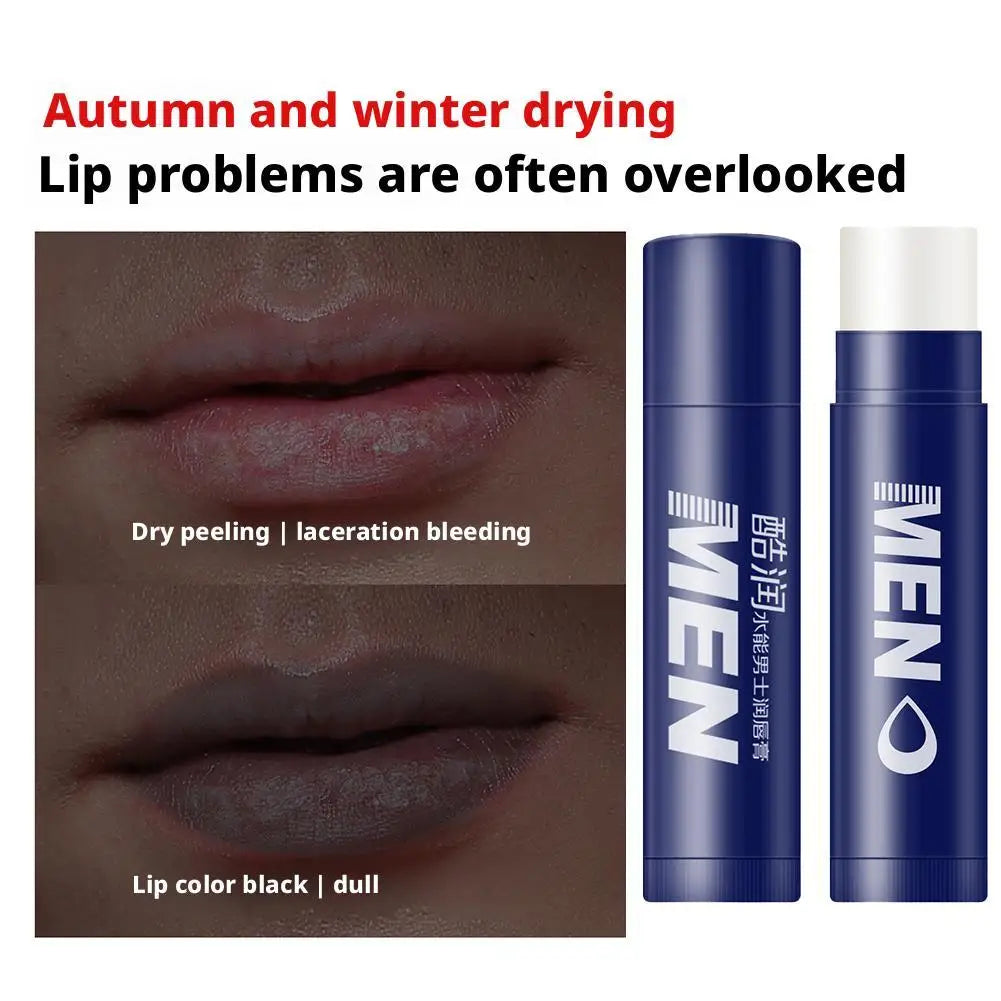 Men's Vitamin E Lip Balm – 4 Flavors, Repairs Dry Cracked Lips Men's Lip Balm Oasis Select