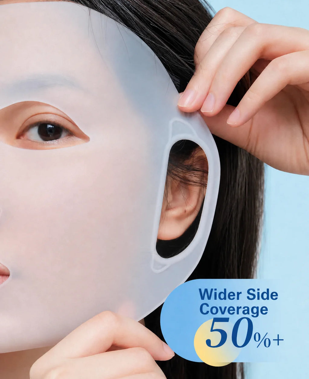 3D Silicone Face Mask Cover – Reusable Hydration Guard