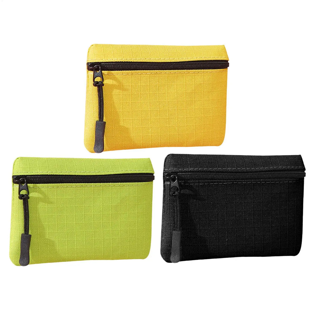 Portable Bag Credit Card Holder Mini Cute Purse Oxford Cloth Coin Purse Women Zipper Coin Pouch Key Earphone Data Cable Card Bag Oasis Select