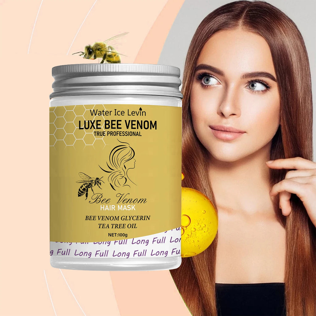 Bee Venom Hair Mask – Tea Tree, Vitamin E & C Treatment Deep Conditioning Mask Oasis Select
