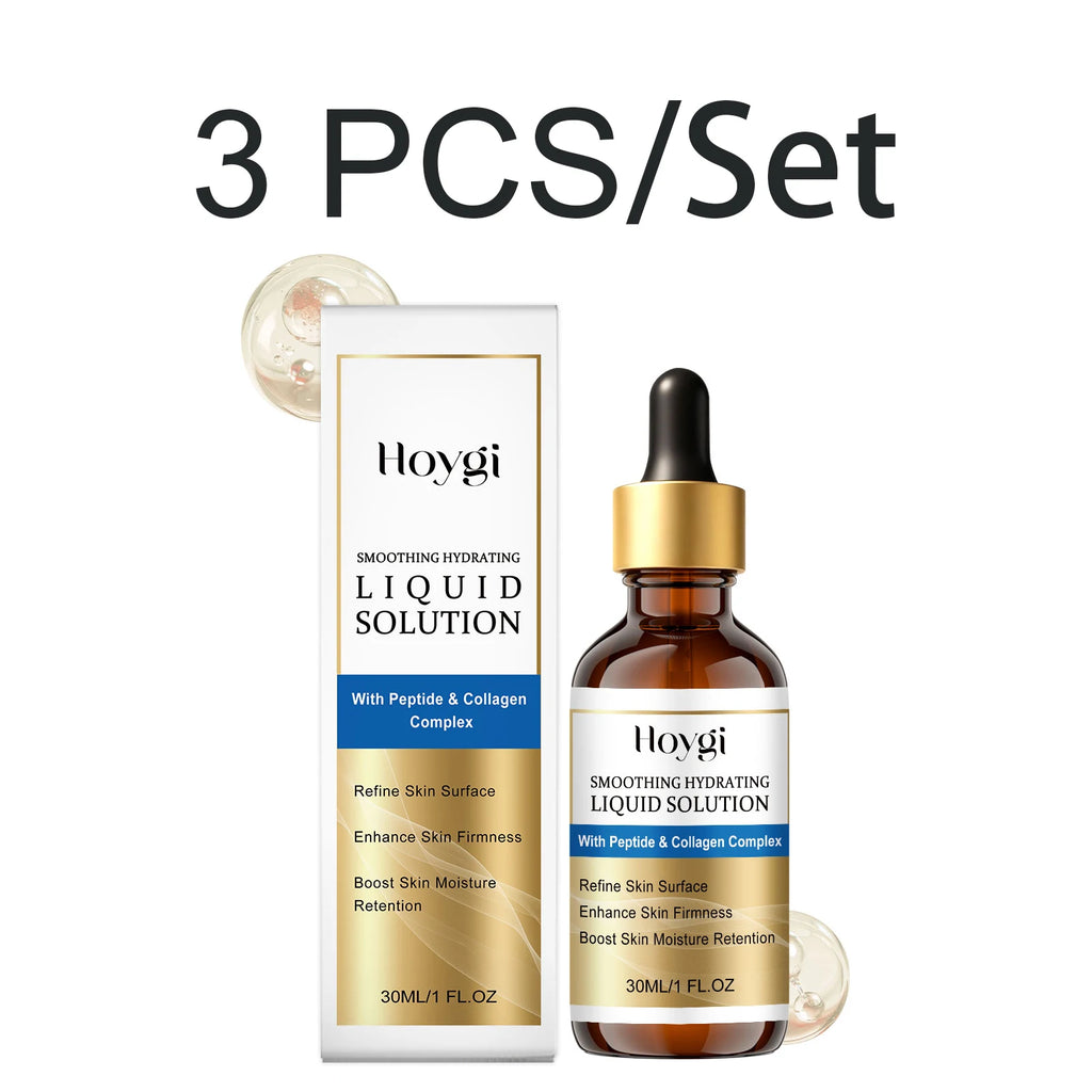 30ml Peptide Collagen Serum Face Lifting Firming Reduce Fine Lines Deep Moisturizing Smoothing Hydrating Essence Skin Care Oasis Select 3 PCS