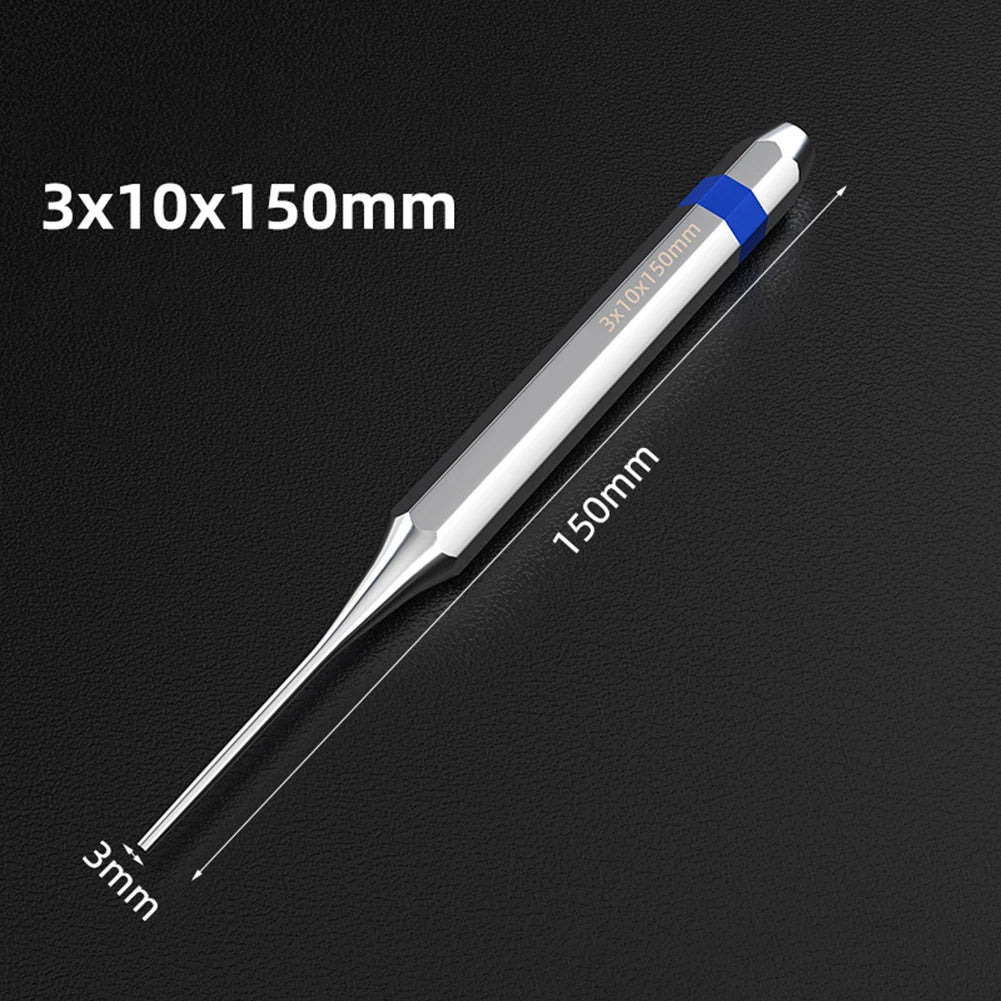 1/6pcs 2-8mm Roll Pin Punch Tool Remover Heavy Duty Chisel Hand Cone Punch For Watch Repair Molding Manufacturing Oasis Select 3mm