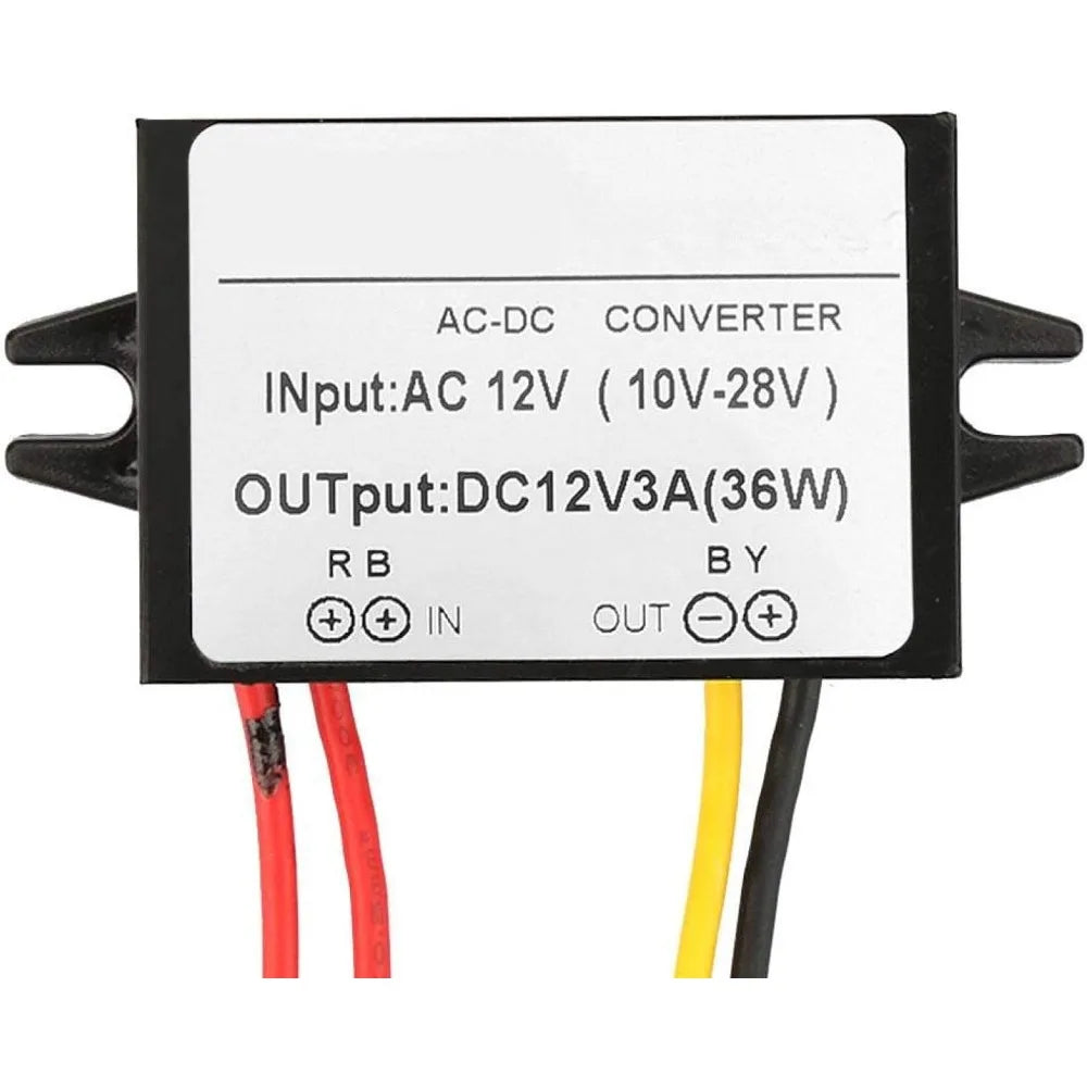 AC/DC 10-28V Step Down To 12V 3A 5A Converter Buck Converter Power Supply Module Efficient Power Conversion For Fans Water Pumps Oasis Select