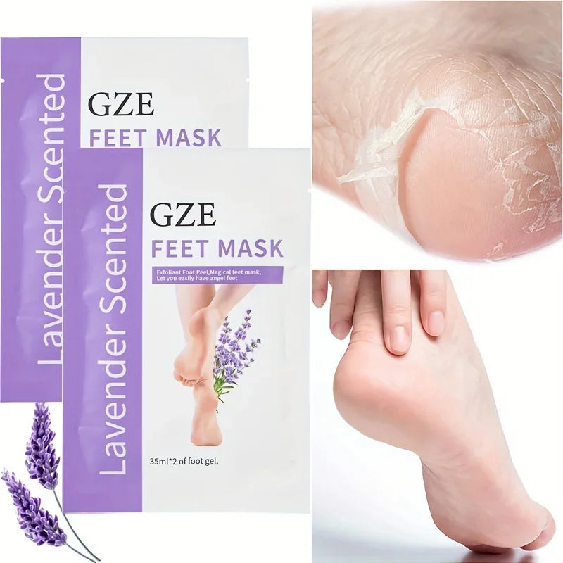 GZE Foot Peel Mask – Exfoliating Treatment for Soft Feet