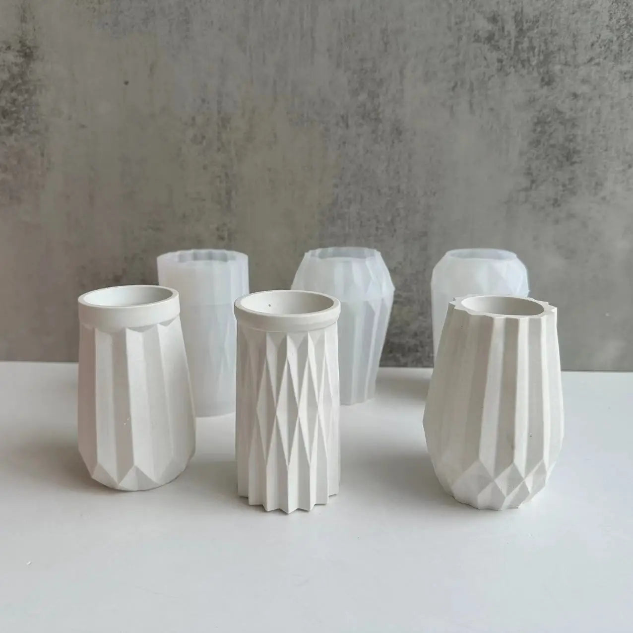 Vase Silicone Mold – DIY Concrete Resin & Plaster Flower Pot