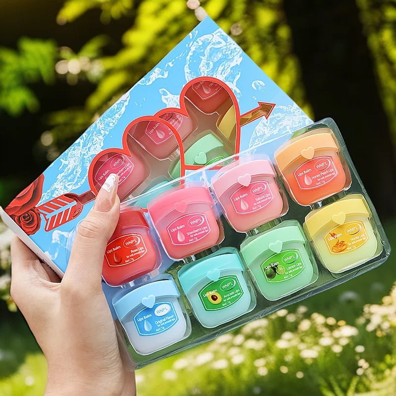 WNP'L Fruit Lip Balm Gift Set 4/6/8 Pcs – 8 Flavors Lip Balm Gift Set Oasis Select 8 IN ONE