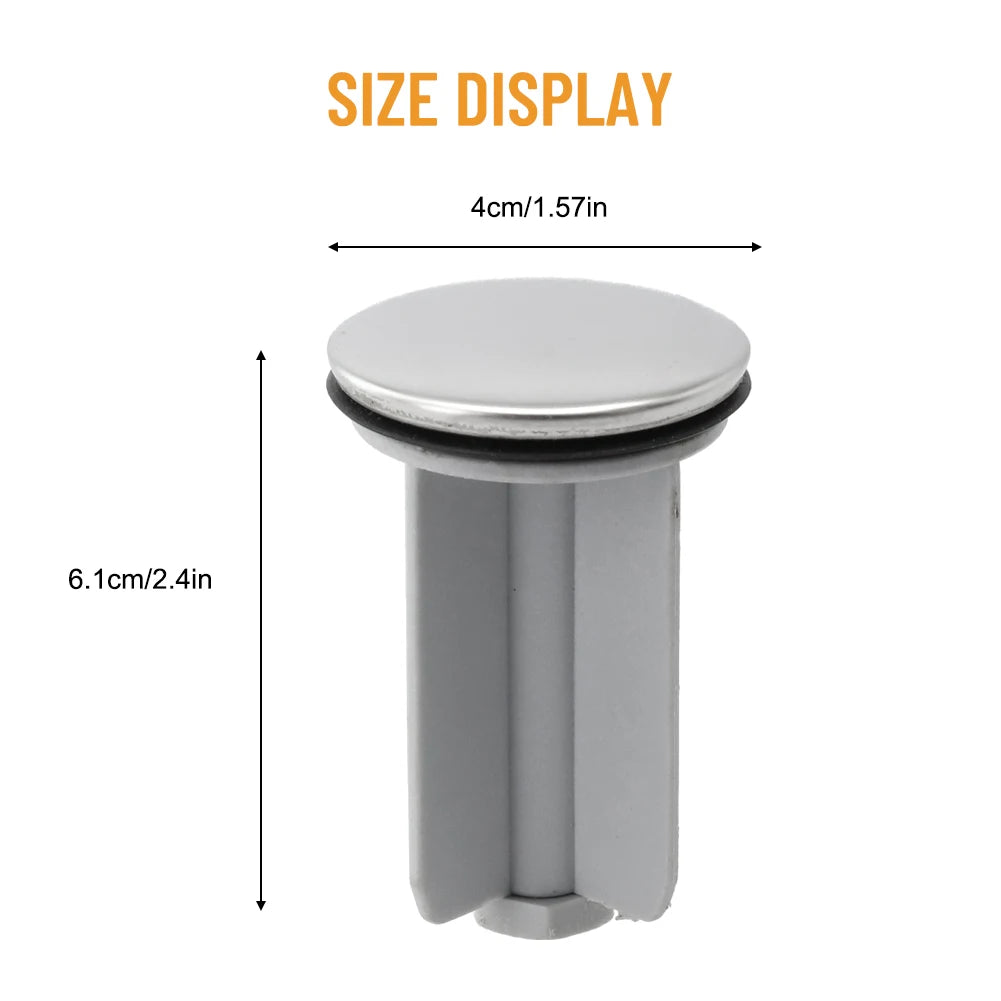 40mm Wash Basin Drain Plug Pop-Up Drain Plug Stopper Replacement Drain Plug Kitchen Bathroom Accessories Oasis Select