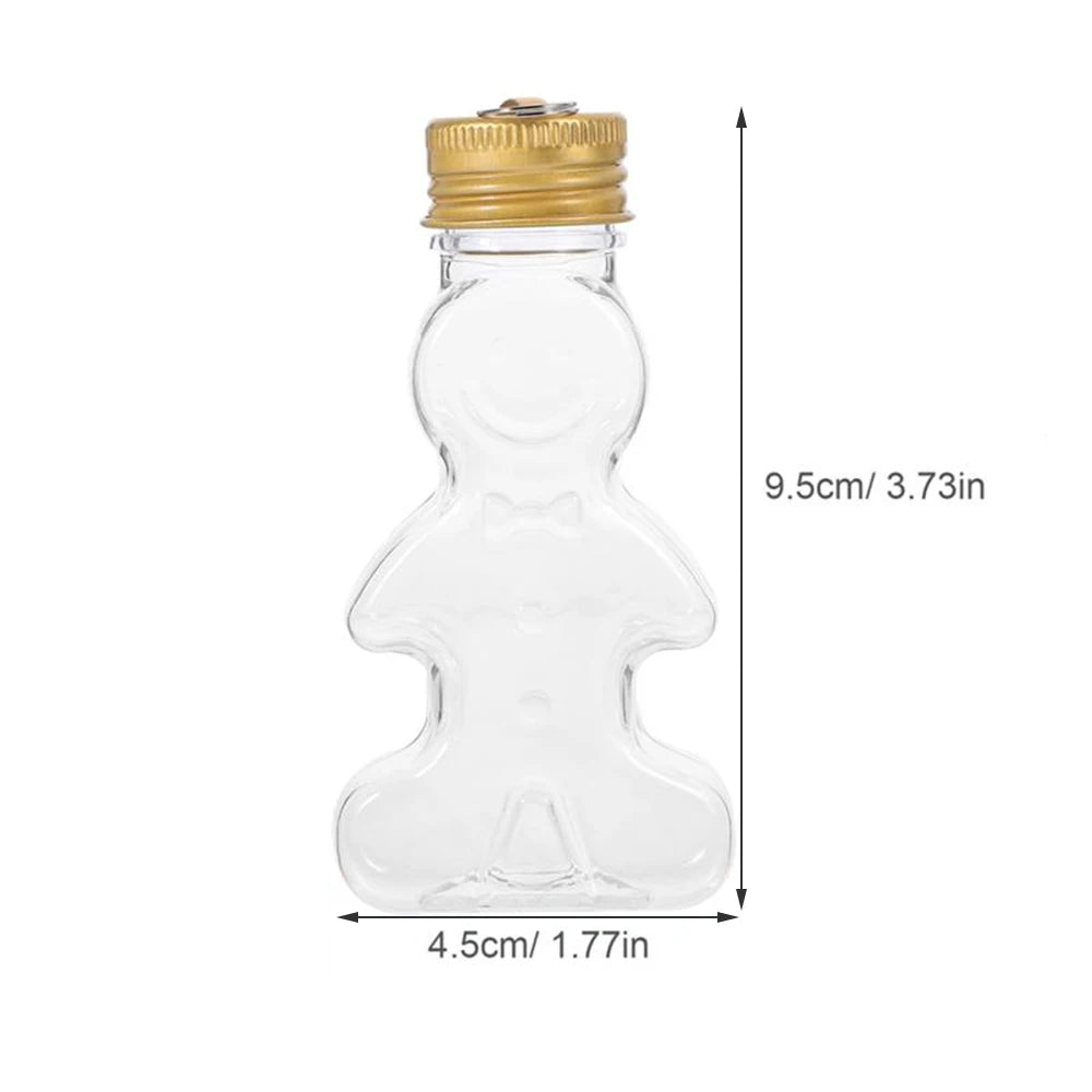 Christmas Gingerbread Man Mini Bottle | 50ml Xmas Decoration