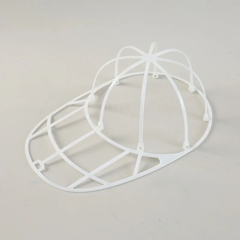 Upgraded Double Layer Detachable Hat Washer for Washing Machine, Anti-Deformation Baseball Cap Cleaning Bag with Fixed Bracket Oasis Select single layer