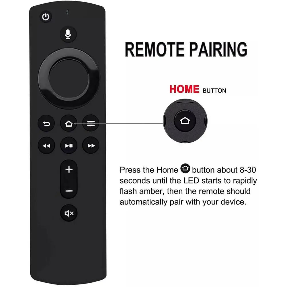 Alexa Fire TV Stick Replacement Voice Remote – 4K, Lite & Cube