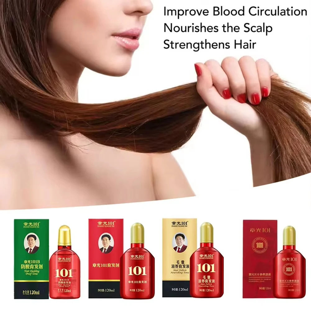 ZHANGGUANG 101 Ginseng Hair Tonic 120ml – Anti Hair Loss Hair Growth Tonic Oasis Select