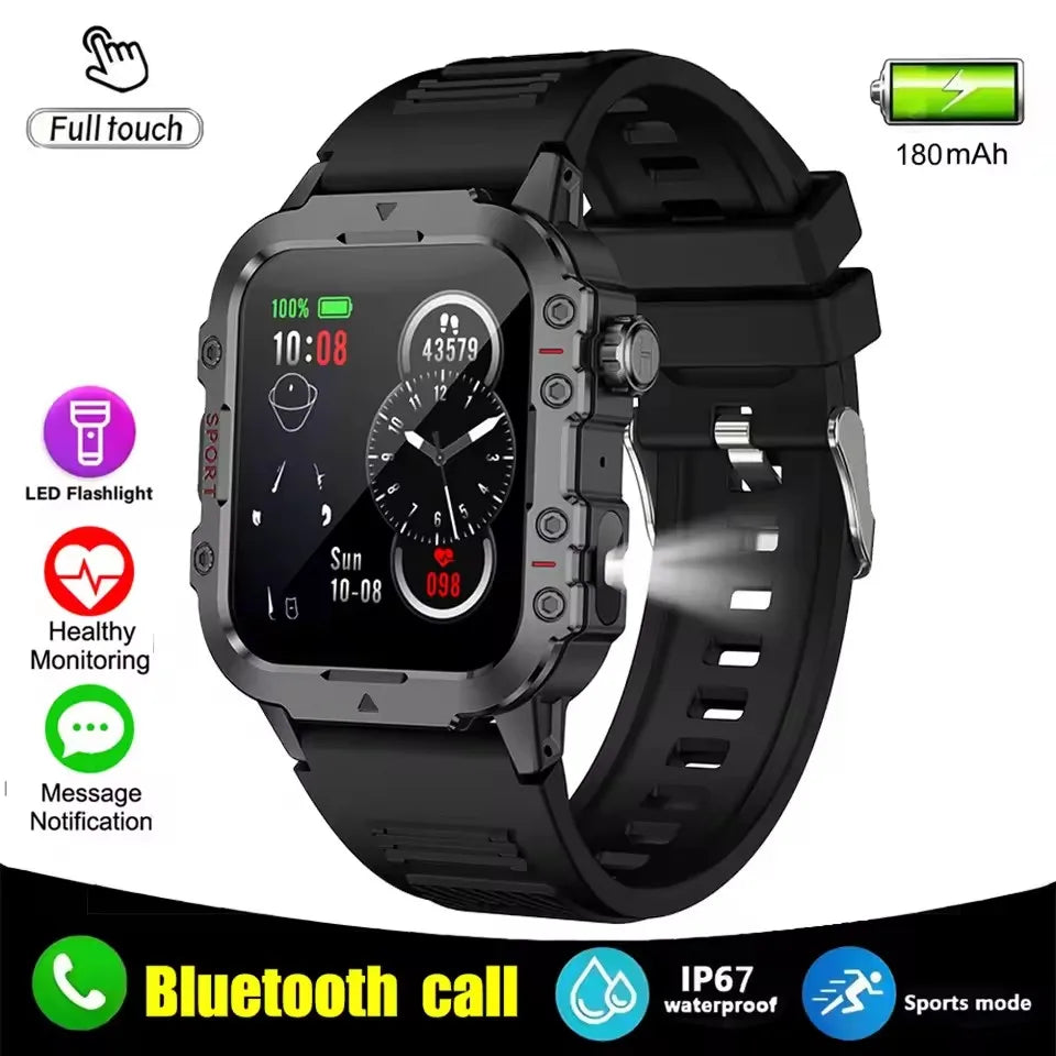 COTAUL C26 Smart Watch 1.44" Bluetooth Call & Heart Rate