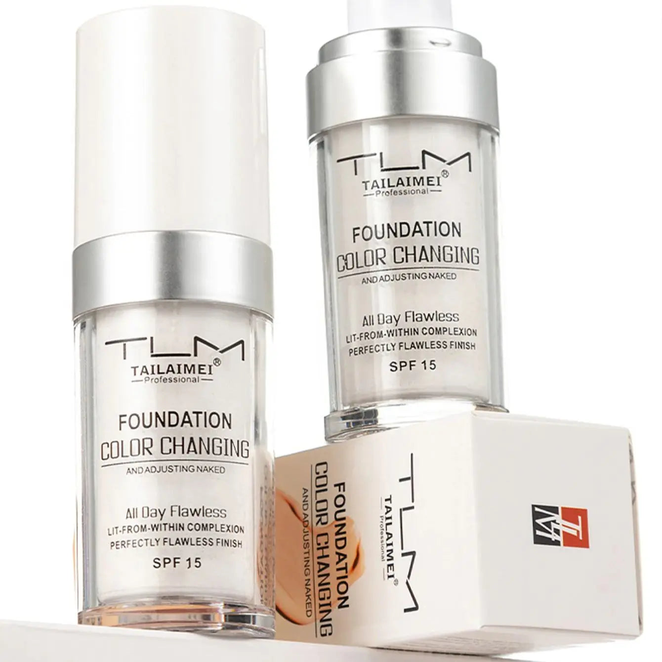 30ml Foundation Magic Color Changing Foundation Liquid Soft Matte Long Lasting Hydrating Makeup Base Maquiagem Korea Makeup Oasis Select