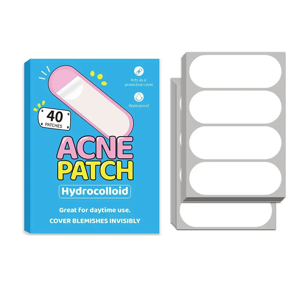 Eelhoe Invisible Hydrocolloid Acne Pimple Patches – 40–720ct Acne Pimple Patches Oasis Select A
