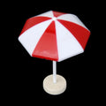 Ornaments Miniature Landscape Dollhouse Bonsai Decor Miniature Figurines Sun Umbrella Beach Seascape Decoration Micro Landscape Oasis Select red S