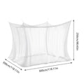 Mosquito Nets Breathable Portable Garden Camping Mosquito Net Large Outdoor Travel Mosquito Insect Proof Tent Patio Netting Oasis Select White