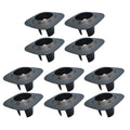Green PVC Sprinkler Head Guard Protector For Lawn Irrigation System Damage Prevention And Grass Trimming Disc 5 Or 10 Pcs Oasis Select 10pcs black