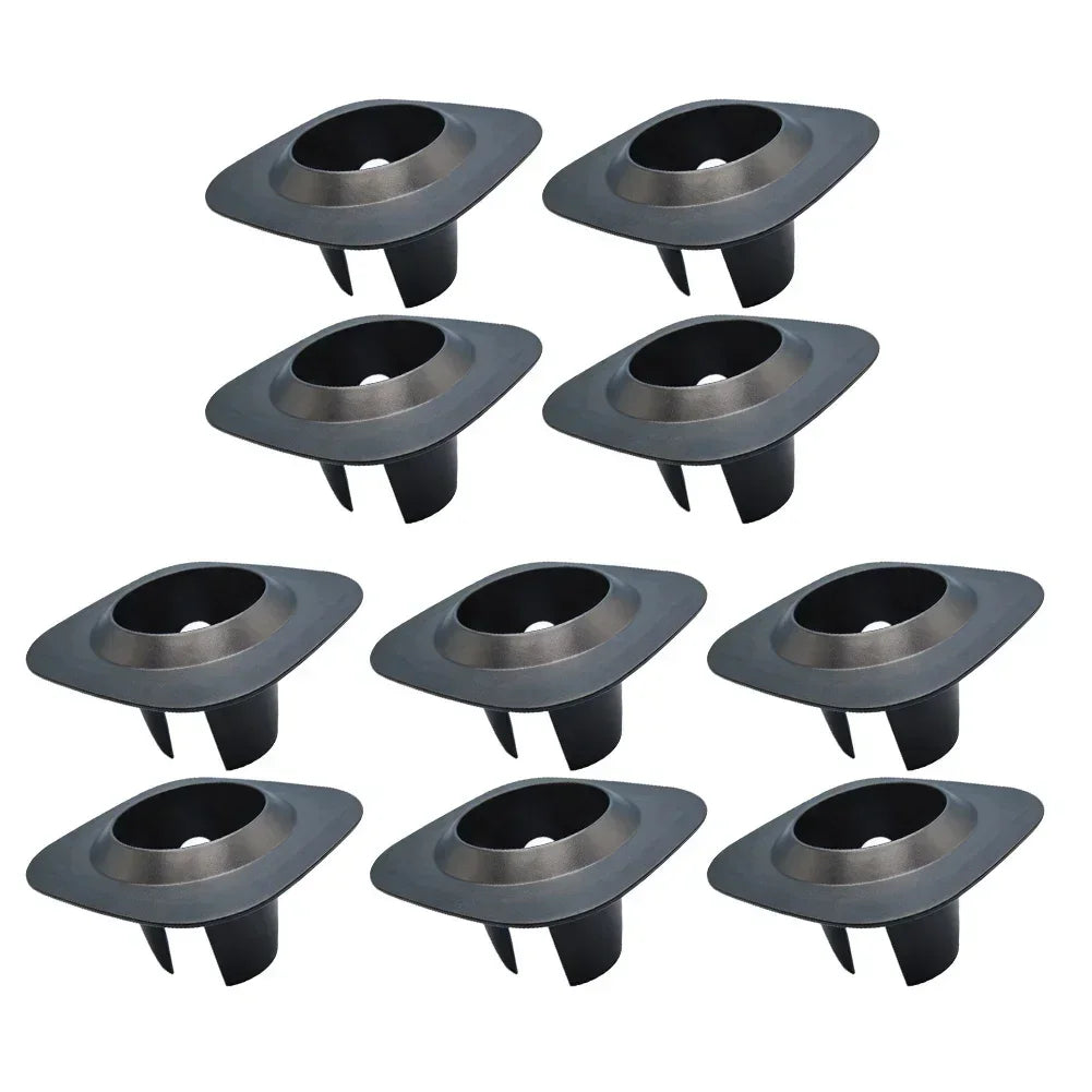 Green PVC Sprinkler Head Guard Protector For Lawn Irrigation System Damage Prevention And Grass Trimming Disc 5 Or 10 Pcs Oasis Select 10pcs black