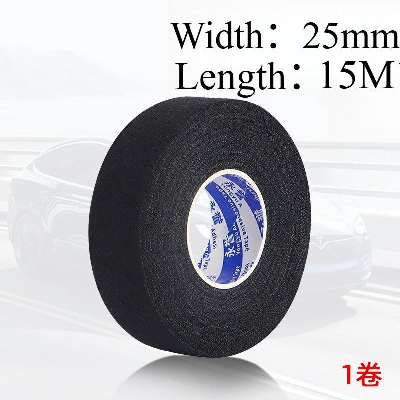 9/15/19/25/mm Electrical Insulation Heat-resistant Wiring Harness Tape PET Bundle Flame Retardant Tape Oasis Select 25x15