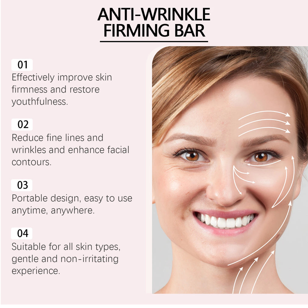 Jaysuing Collagen Facial Firming Bar Moisturizes and Lifts Brightens Facial Moisturizes and Firms Gentle Care Facial Firming Bar Oasis Select