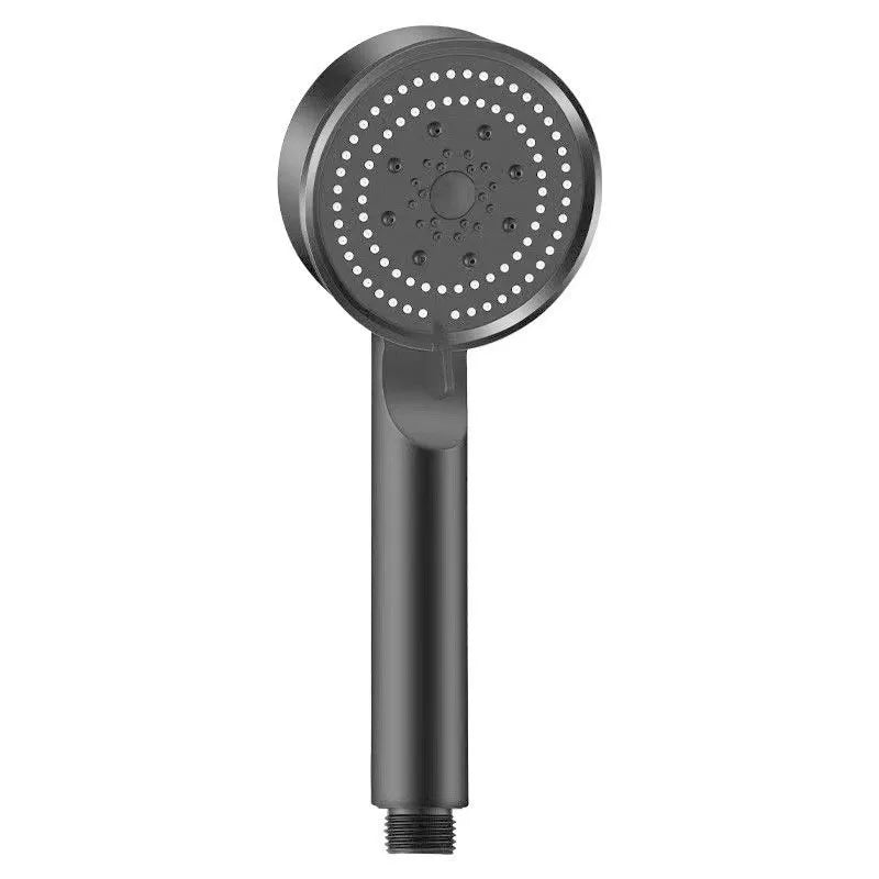 Showerhead bathroom portable heads showers showerhead common interface replete for shower accessories five modes multi color Oasis Select Black A