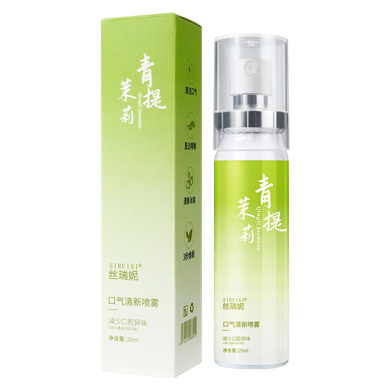 Green Jasmine Fresh Breath Oral Spray – Floral & Fruity 2×20ml