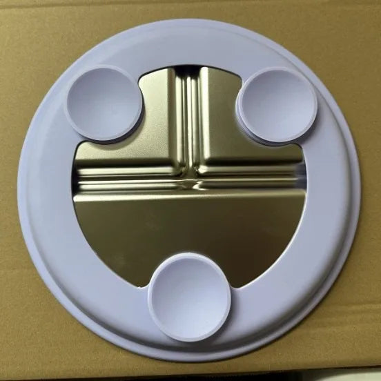 Stainless Steel Baby Suction Plate BPA-Free Silicone Base 9" Baby Suction Plate Oasis Select purple 9 inch