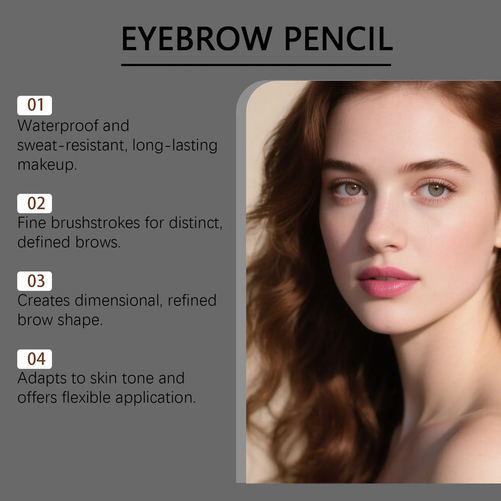 Zephoco Multi-Color Eyebrow Pencil – Natural 3D Brow Look