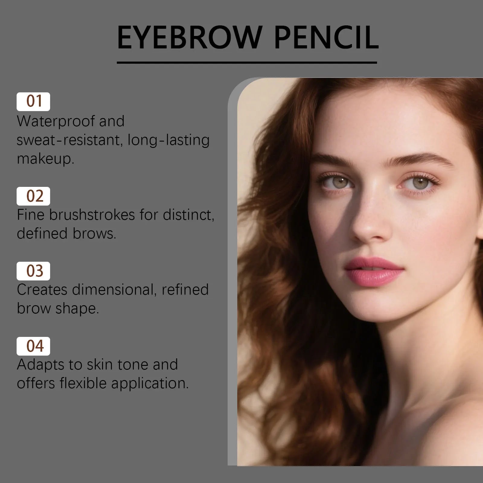 Zephoco Multi-Color Eyebrow Pencil – Natural 3D Brow Look