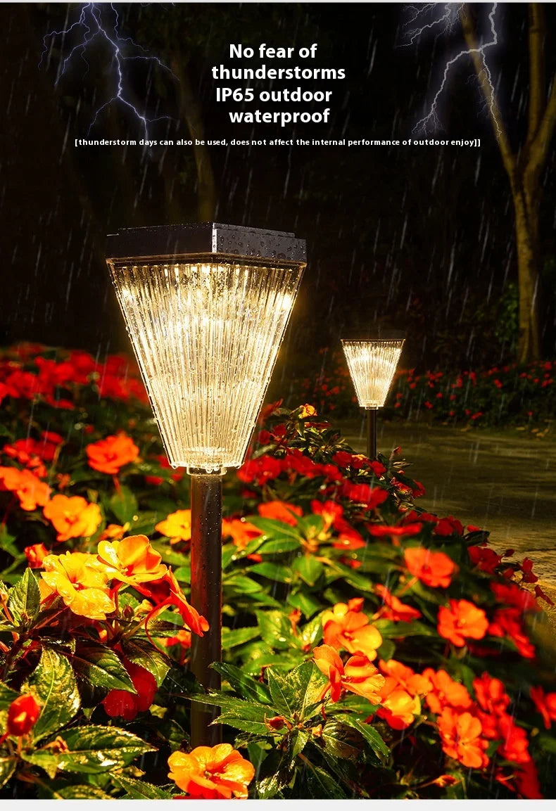 Solar Lamps for Home Garden, Villa and Yard Atmosphere Lighting, High-brightness Outdoor Garden Lamps Oasis Select