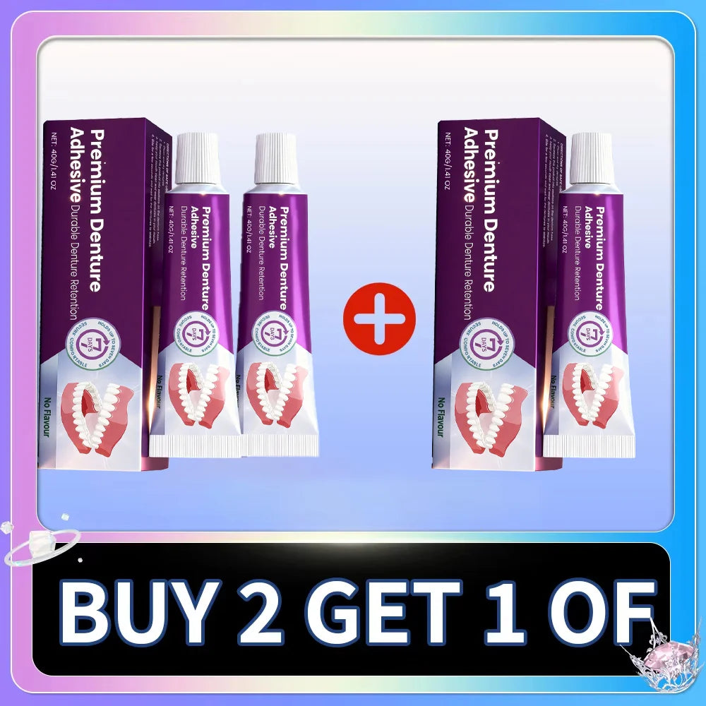 Denture Adhesive Cushion & Silicone Reline Kit – Stable Hold Denture Adhesive Kit Oasis Select Buy 2 Get 1 Free