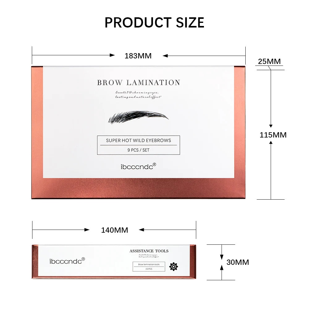 ibcccndc Brow Lamination Kit – At-Home Eyebrow Lifting Set Brow Lamination Kit Oasis Select