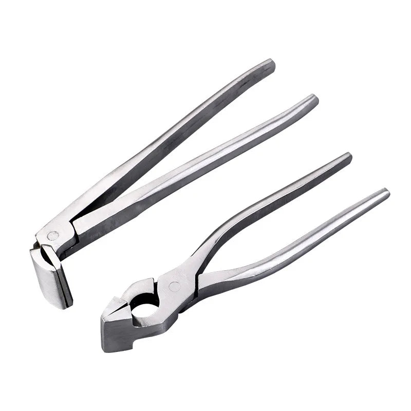 JUSTINLAU Handmade Leather Pliers Stainless Steel Labor Saving Leather Pliers Leather Making Trimming and Shaping Tool Set Oasis Select